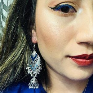 Retro Ethnic Bell Drop Earring Jhumka
